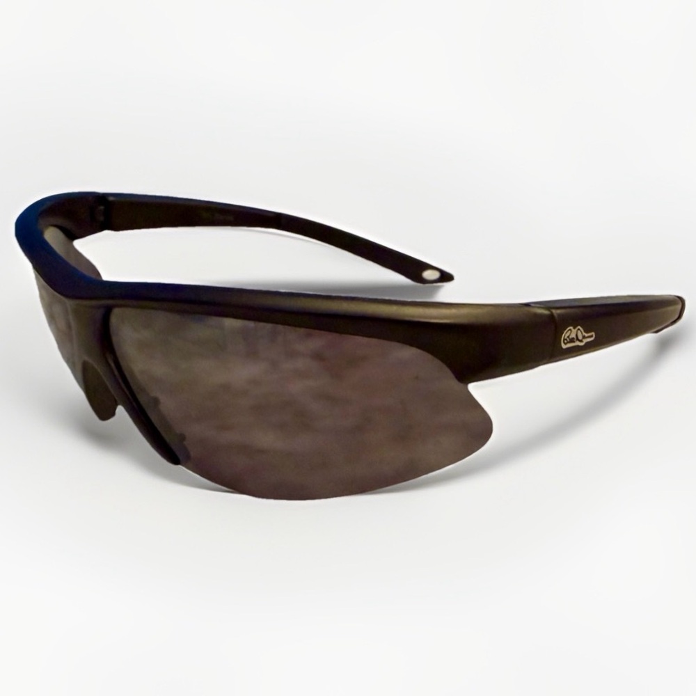 Vintage Bill Dance Sunglasses Fishing Black Wrap Polarized BD28M9673 NWOT